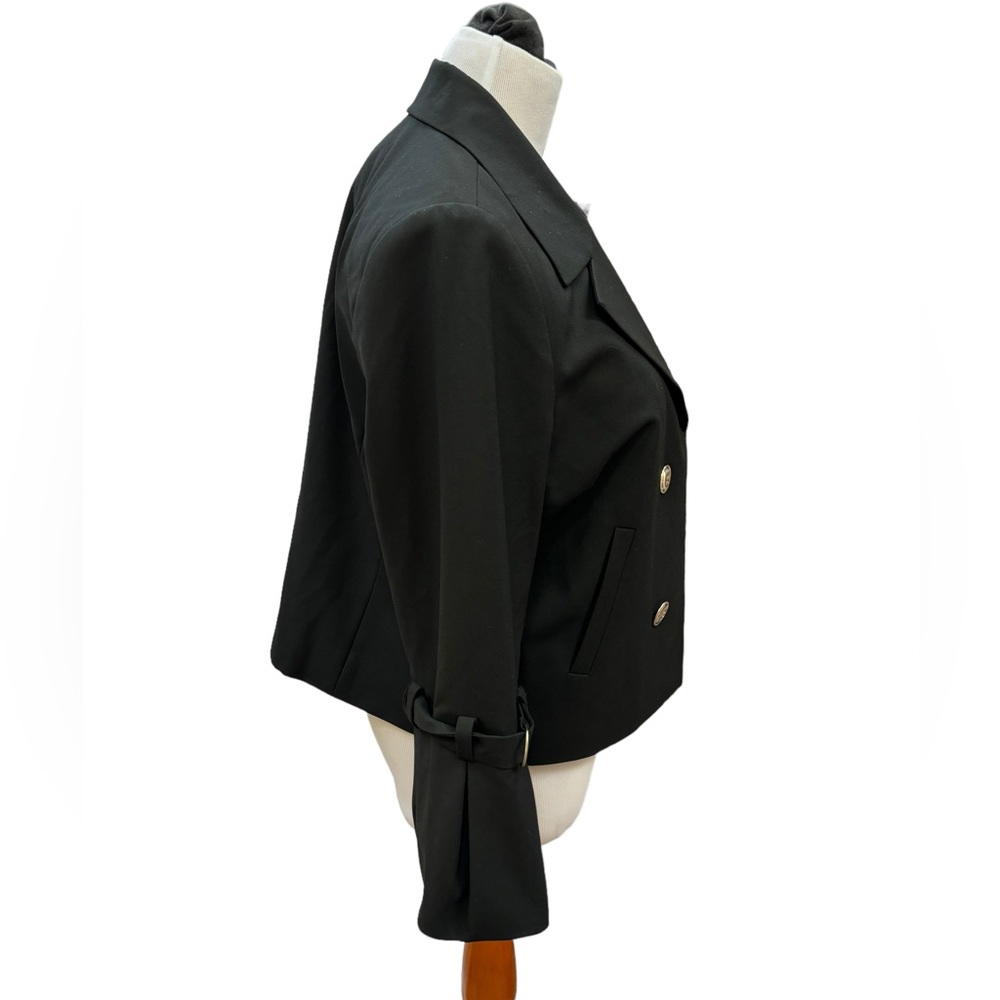 The Limited Women’s Black Blazer Jacket Bell Sleeves‎ Size 10 - Picture 3 of 10